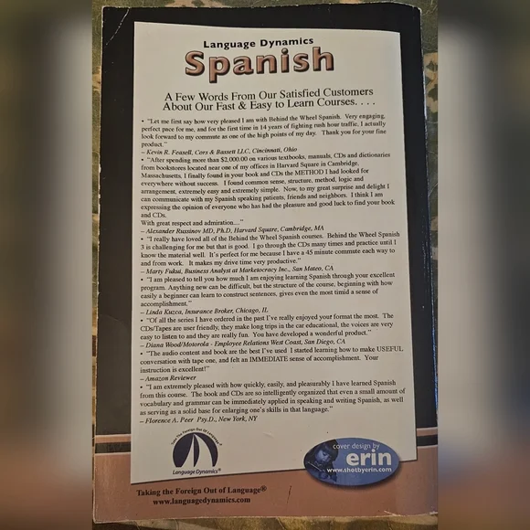 Language Dynamics Spanish Mark Frobose Trade Paperback 2006 - Picture 2 of 4